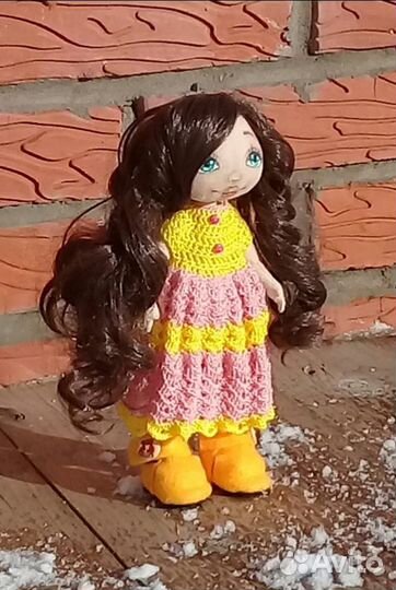 Интерьерная кукла ручная работа