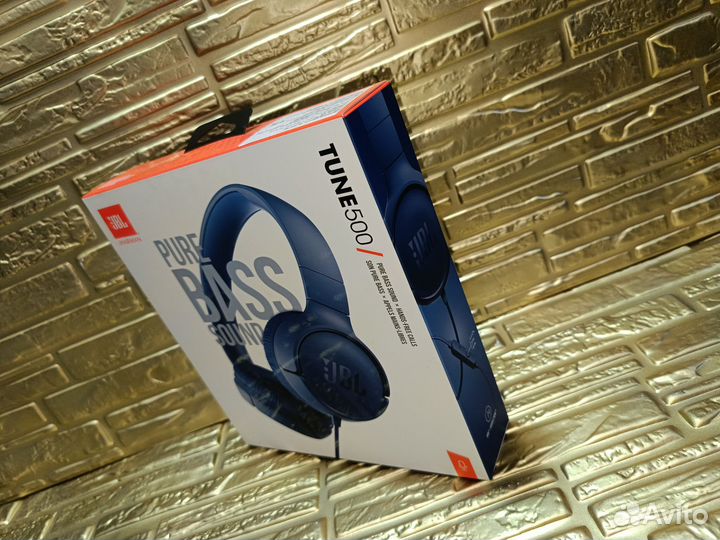 Новые Наушники JBL tune 500 blue