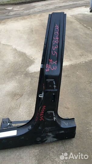 Порог кузова левый Bmw X3 E83