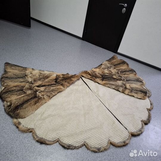 Ковер из натурального меха