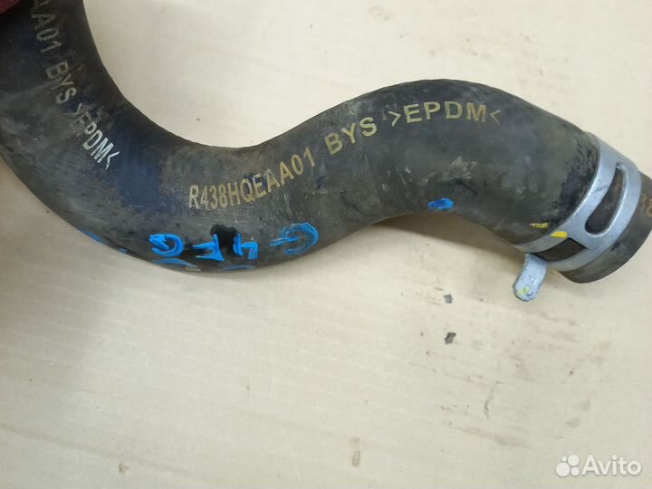 Патрубок радиатора нижний Hyundai creta 1.6 G4FG