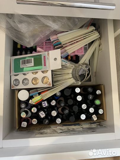 Набор для маникюра целиком