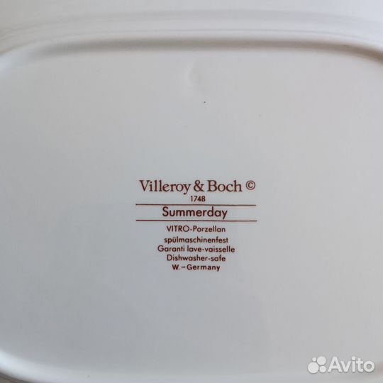 Villeroy boch блюдо