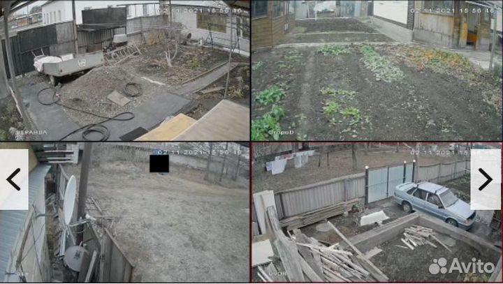 Новый комплект видеонаблюдения 2 камеры, AHD, 2мп