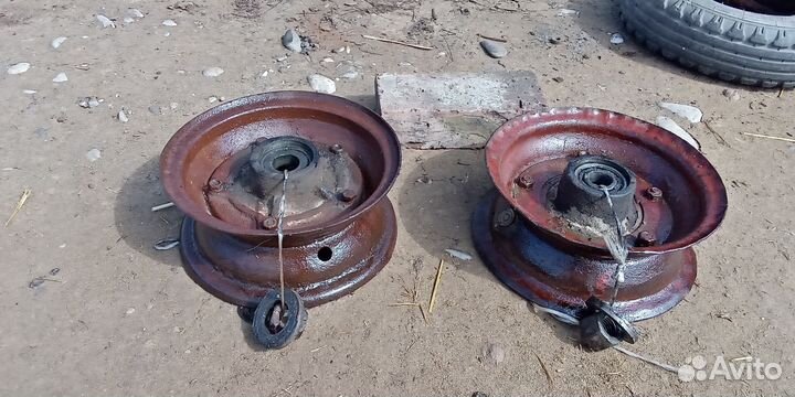 Колеса для садовой тележки