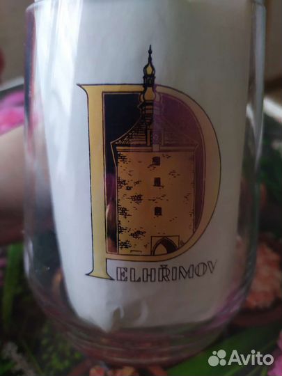 Кружка пивная Pelhrimov Чешское стекло