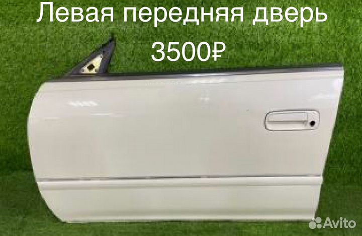 Дверь левая передняя Toyota Mark2 JZX90