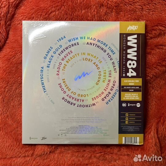 Винил Wonder Woman 1984 / Чудо-женщина 1984 3 LP