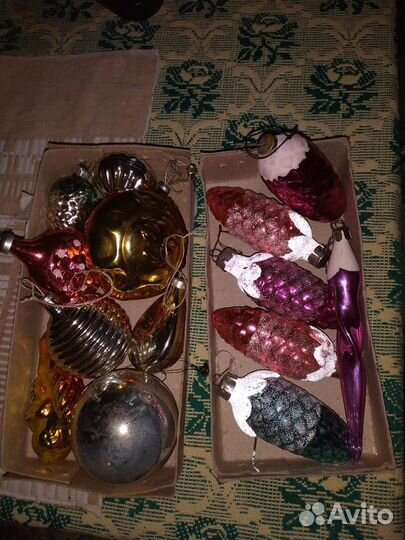 Елочные игрушки СССР