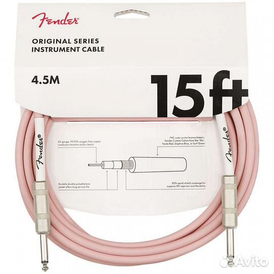 Fender Original Instrument Cable гитарный кабель
