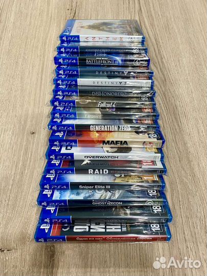 Новые Игры для Sony Playstation 4 (Диски для PS 4)