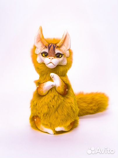 Игрушка в смешанной технике