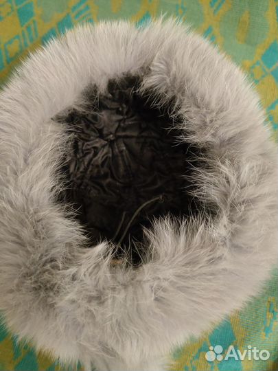Шапка зимняя меховая женская песец