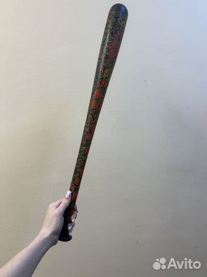 Бейсбольная бита хохлома оригинал