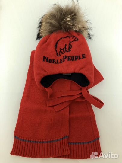 Шапка и шарфик Noble People