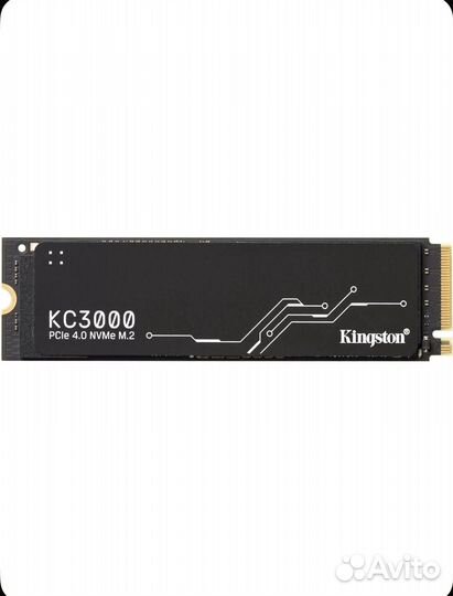 Kingston 2 тб Внутренний SSD KC3000 M.2 PCI-E 4.0