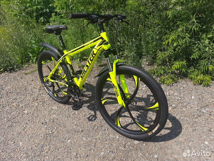 Велосипед новый на литых дисках, диск. торм