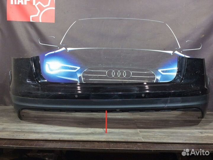 Бампер задний Audi A6 C7 Allroad