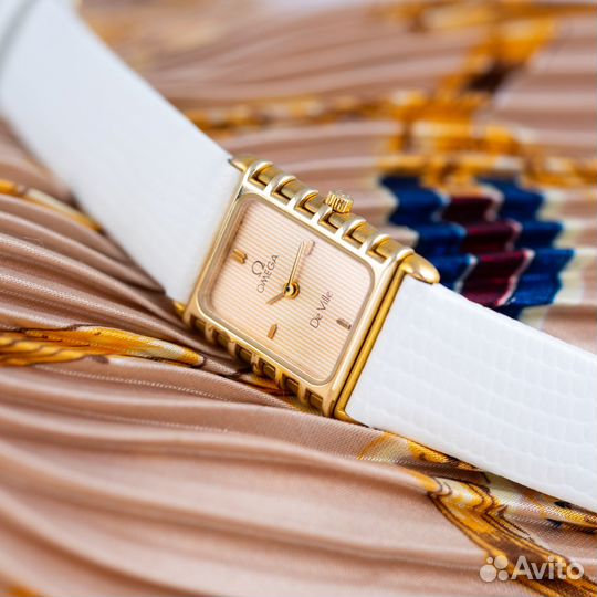 Оригинал Omega DeVille Мини Женские часы