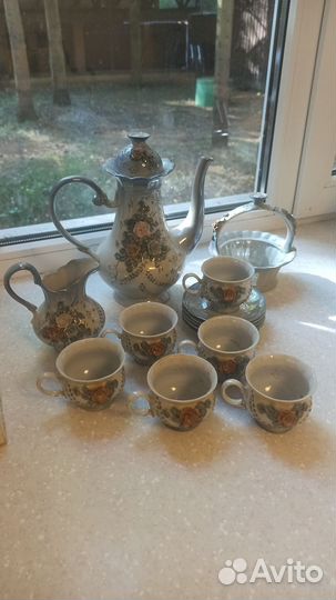 Чайно кофейный сервиз
