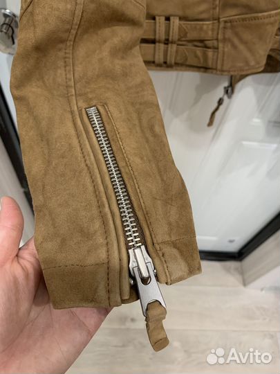 Куртка замшевая демисезонная 42