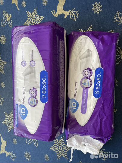 Пеленки одноразовые 60х90