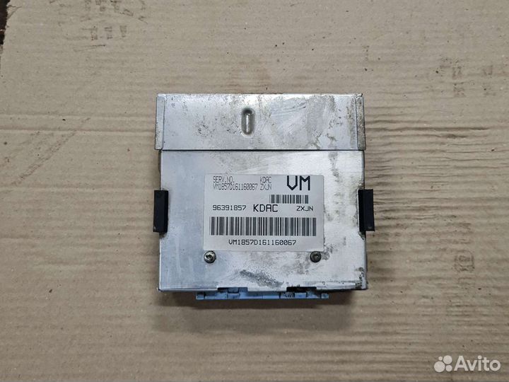 Блок управления двигателя Chevrolet Lanos эбу