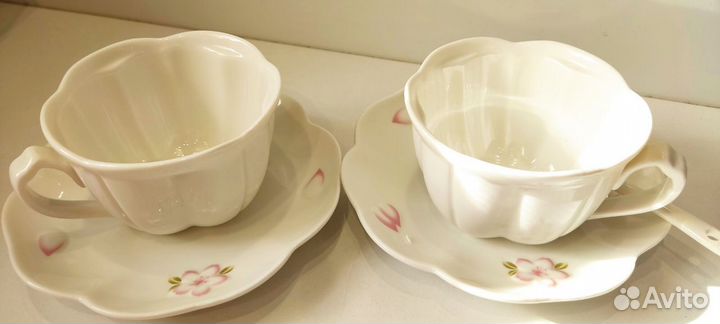Чайная пара фарфор на две персоны