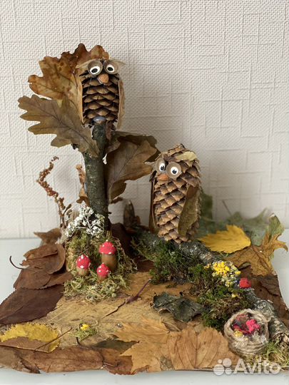 Осенняя поделка в сад и школу