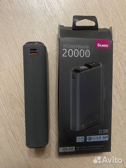 Внешний аккумулятор olmio qs-20