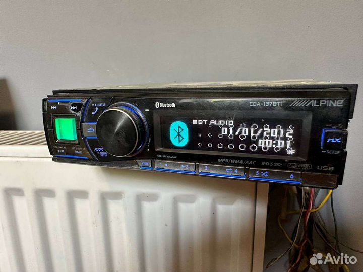 Автомагнитола alpine cda 137bti