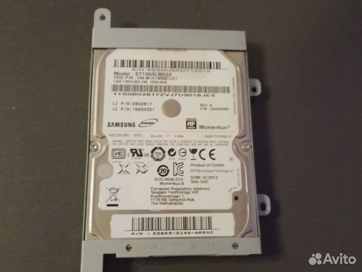 Жесткий диск 1 тб