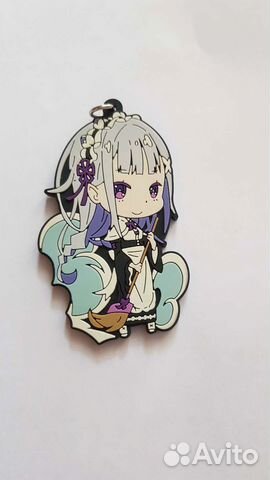 Брелок Чиби Re Zero - Эмилия