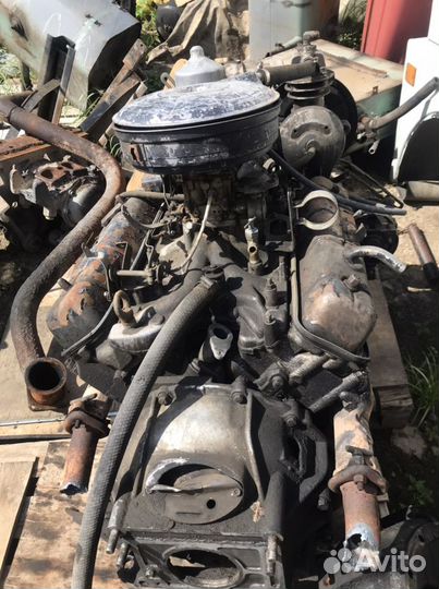 Двигатель газ 66