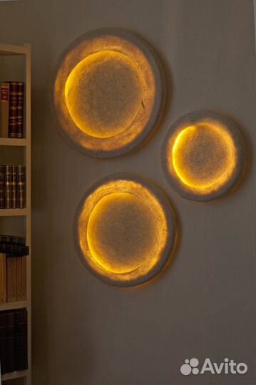 Светильник настенный панно скульптура барельеф