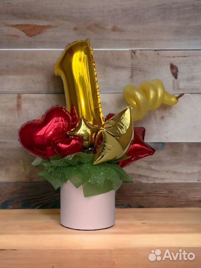 Букеты из воздушных шаров