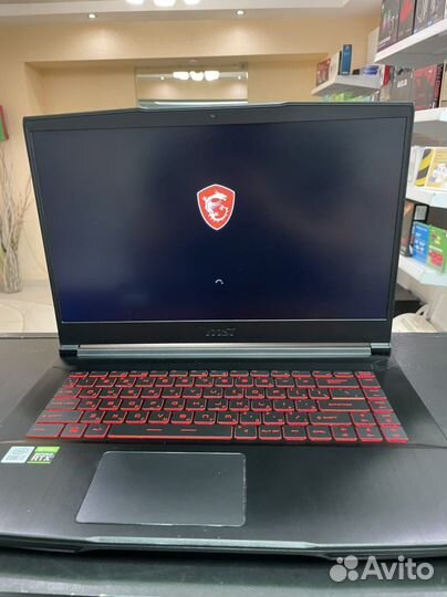 Игровой ноутбук msi i7/8gb/1650/512gb