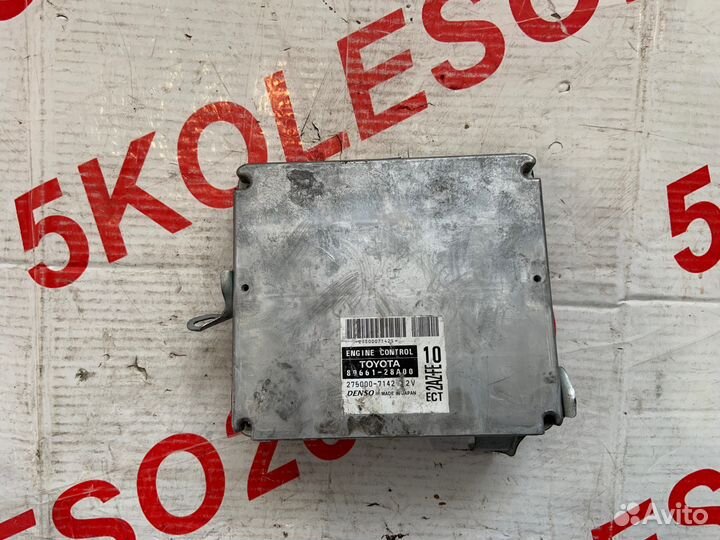 Блок управления двигателем toyota estima 2azfe