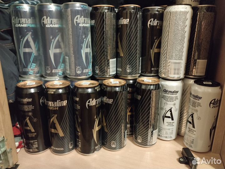 Adrenaline rush энергетик любой вкус