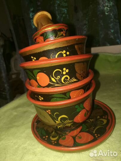 Посуда деревянная