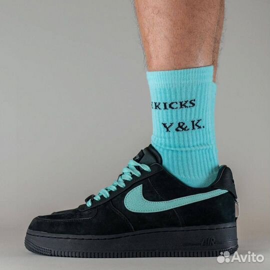 Кроссовки Nike Air Force 1 Tiffany & Co (36-45)