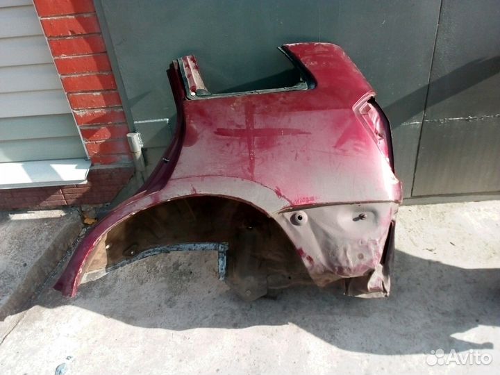 Задние крылья левые и правые на Chery Tiggo