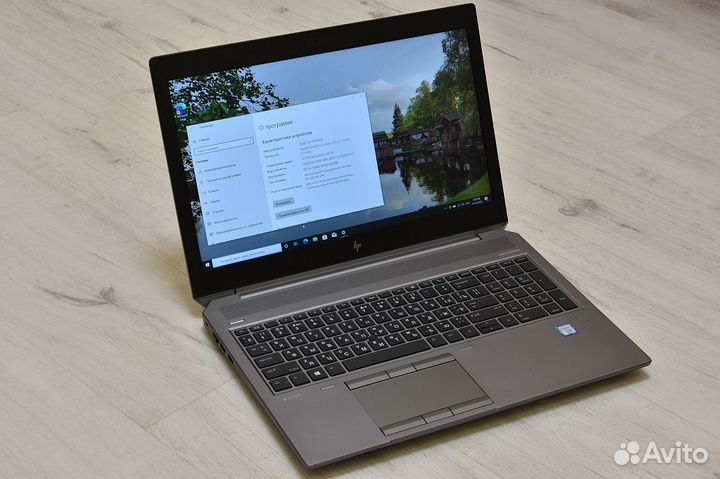 HP Zbook15 G5 Intel Xeon/32Gb/SSD/P2000
