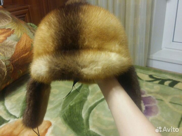 Шапка норковая женская