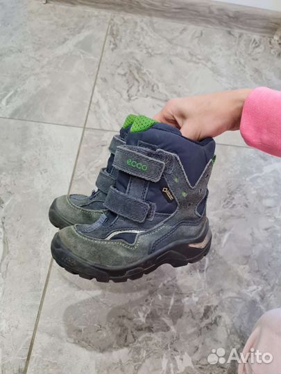 Сапоги Ботинки ecco 2 пары