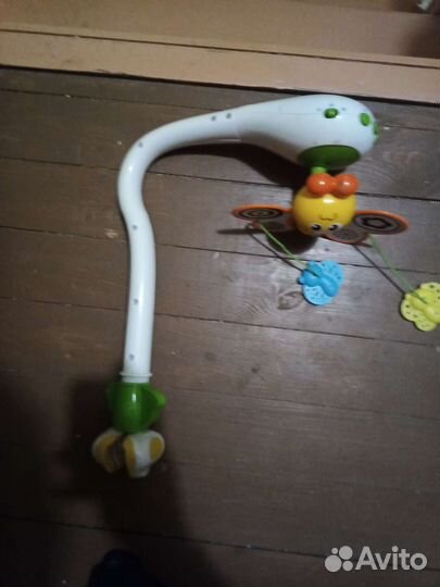 Музыкальный Мобиль-проектор пчелка