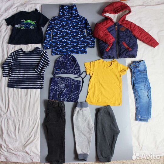 Вещи пакетом на мальчика 80-86 (1-1.5 года)