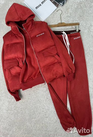 Miu Miu костюм тройка модный (хит сезона)