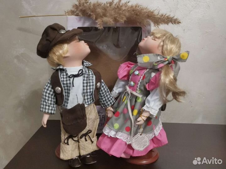 Кукла коллекционная из керамики