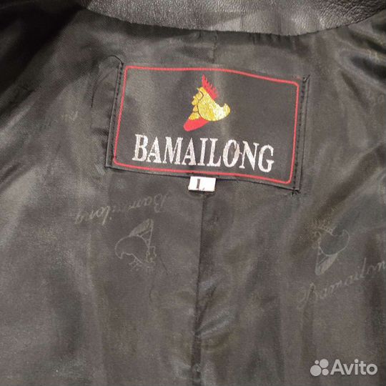 Кожаный плащ